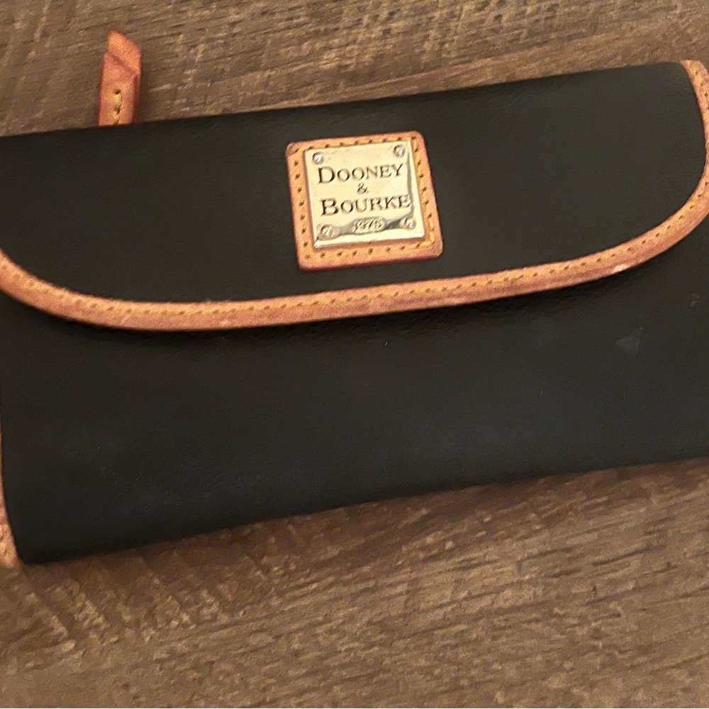 Dooney & Bourke Black and Brown wallet